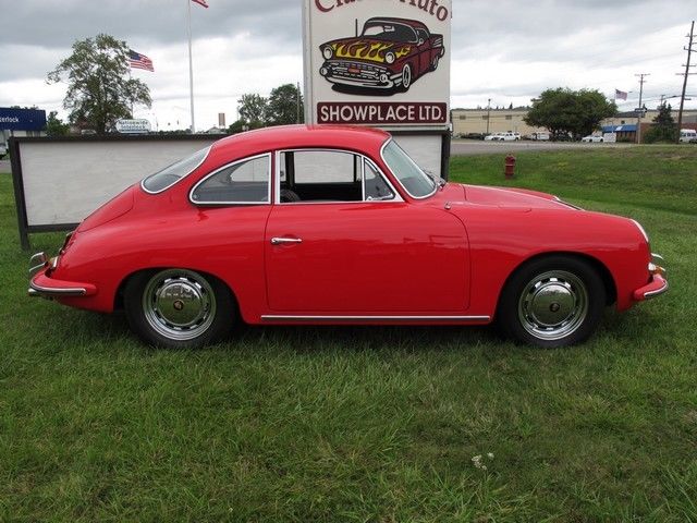 1965 Red Porsche 350C 2 DOOR