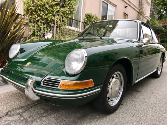 1965 Irish green 6606 Porsche 911 Coupe