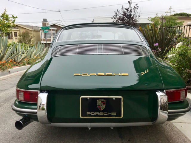 1965 Irish green 6606 Porsche 911 Coupe