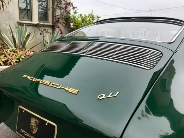 1965 Irish green 6606 Porsche 911 Coupe