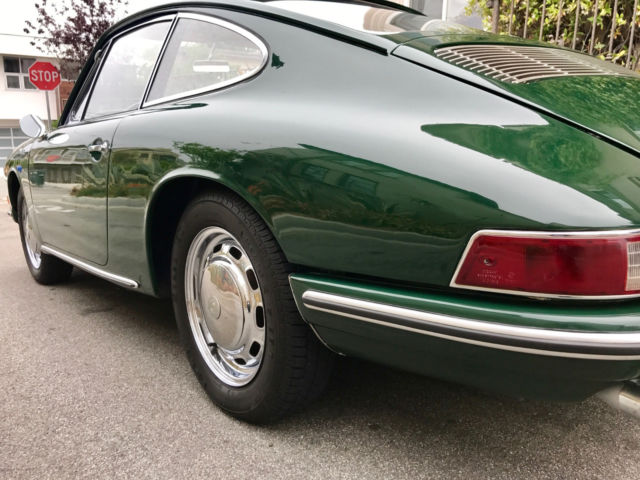 1965 Irish green 6606 Porsche 911 Coupe