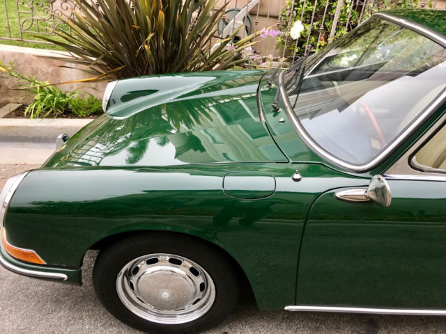 1965 Irish green 6606 Porsche 911 Coupe