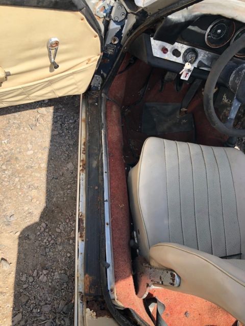 1965 Blue Porsche 912 Coupe