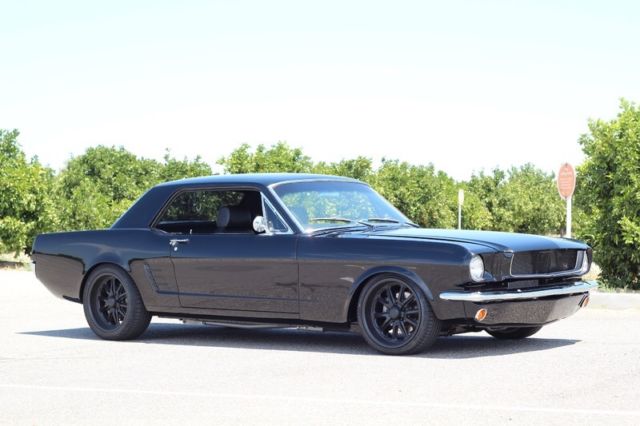 1965 Black Ford Mustang