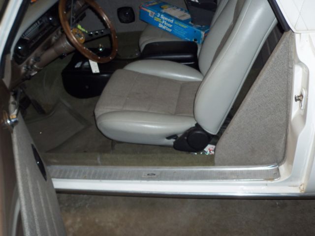 1965 White Ford Ranchero Convertible