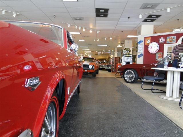 1965 Red Ford Mustang