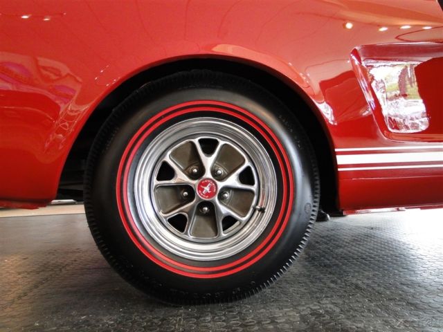 1965 Red Ford Mustang