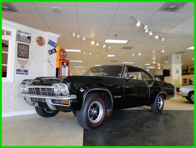 1965 Black Chevrolet Impala