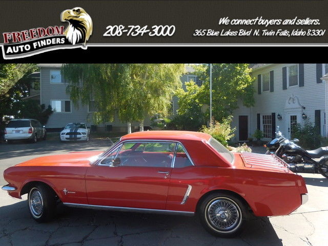 1965 Red Pontiac GTO Coupe