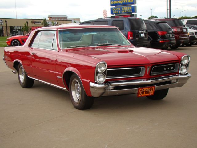 1965 Red Pontiac GTO Coupe