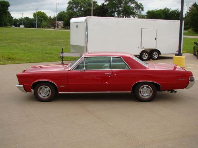 1965 Red Pontiac GTO Coupe