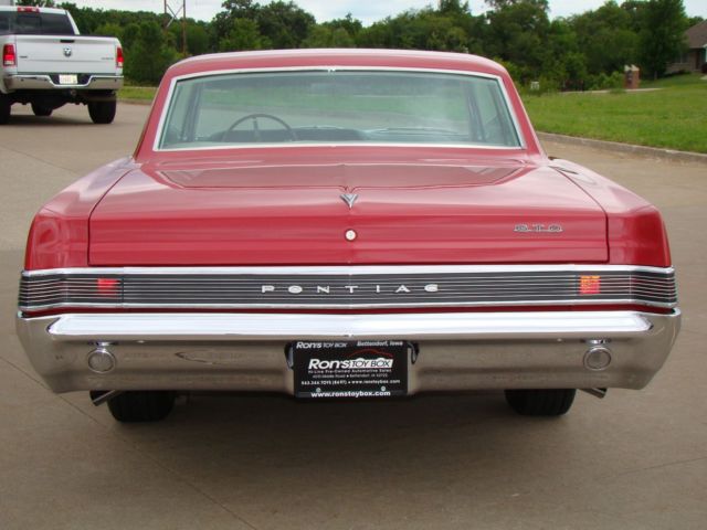 1965 Red Pontiac GTO Coupe
