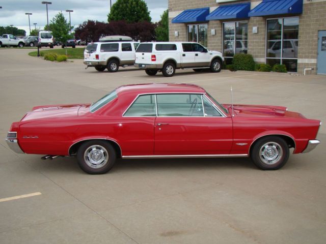 1965 Red Pontiac GTO Coupe