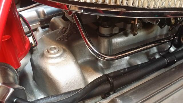 1965 Red Chevrolet Corvette Convertible