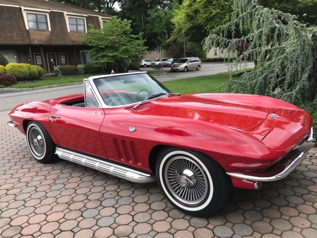 1965 Red Chevrolet Corvette