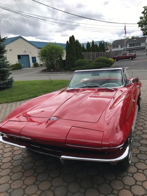 1965 Red Chevrolet Corvette
