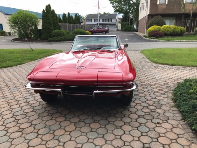 1965 Red Chevrolet Corvette