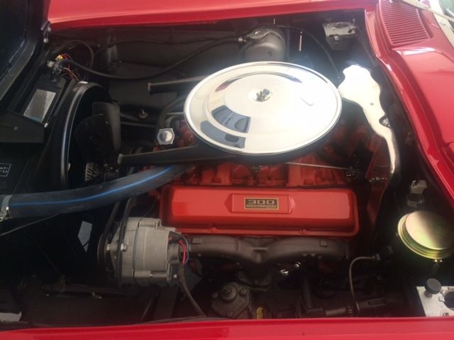 1965 Red Chevrolet Corvette