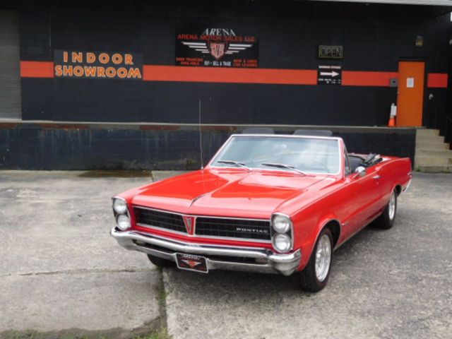 1965 Red Pontiac Tempest Convertible