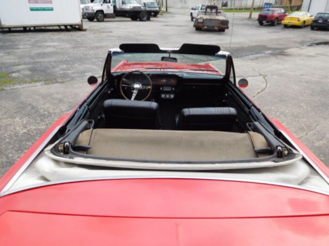 1965 Red Pontiac Tempest Convertible