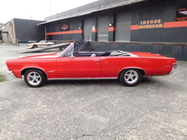 1965 Red Pontiac Tempest Convertible