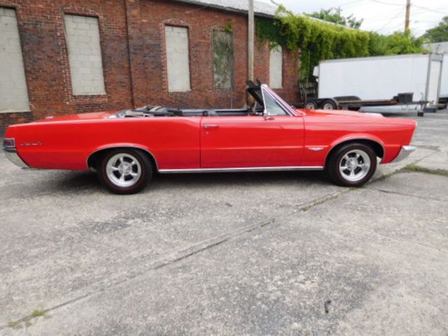 1965 Red Pontiac Tempest Convertible