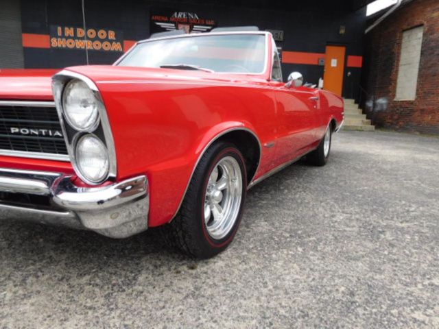 1965 Red Pontiac Tempest Convertible