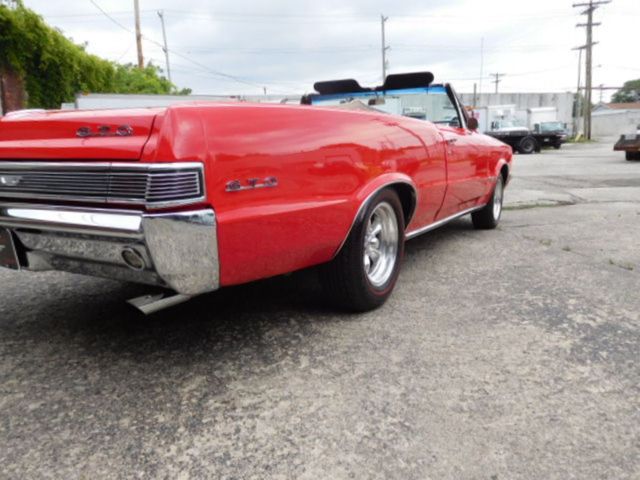 1965 Red Pontiac Tempest Convertible
