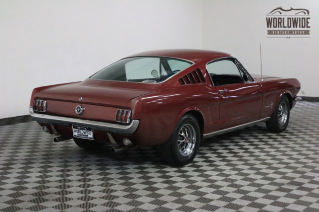 1965 Red Ford Mustang