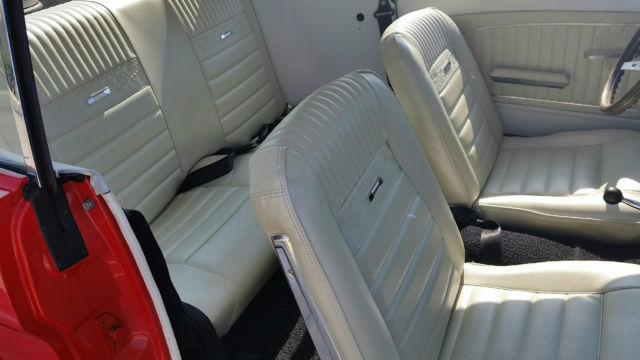 1965 Red Ford Mustang Coupe