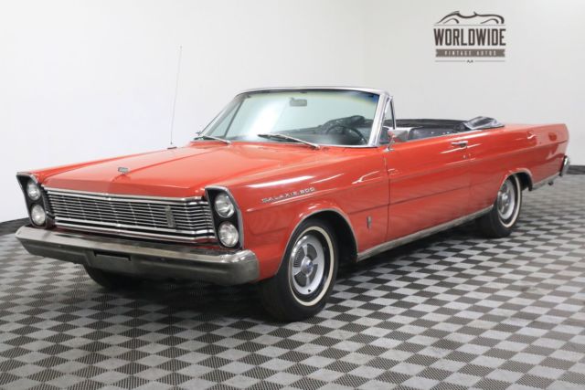 1965 Red Ford Galaxie