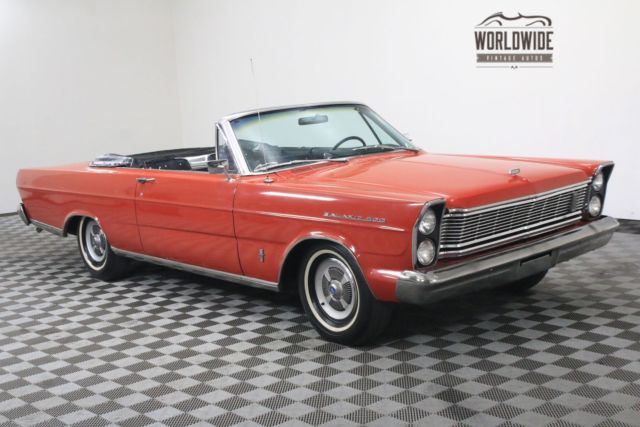 1965 Red Ford Galaxie