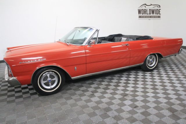 1965 Red Ford Galaxie