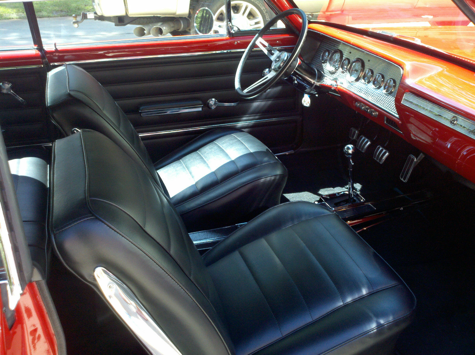 1965 Red Chevrolet Chevelle 2dr, hardtop