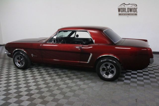 1965 Red Ford Mustang
