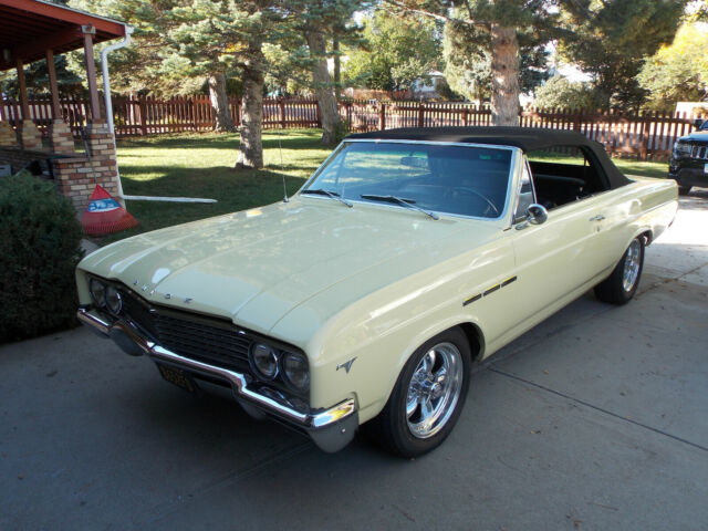 1965 Yellow Buick Skylark Convertible