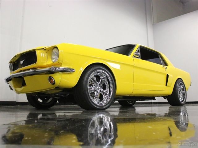 1965 Yellow Ford Mustang