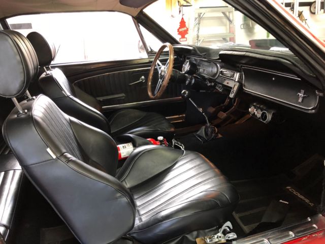 1965 Red Ford Mustang Coupe