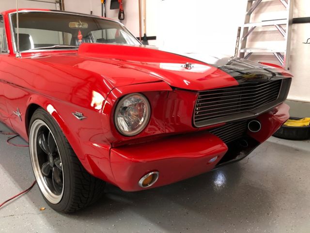 1965 Red Ford Mustang Coupe