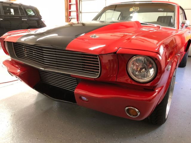 1965 Red Ford Mustang Coupe