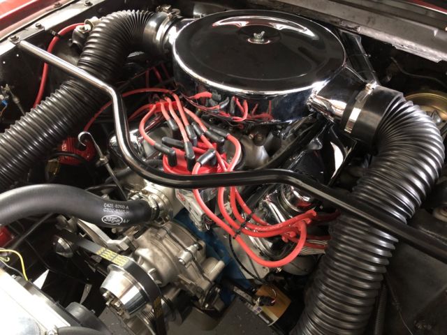 1965 Red Ford Mustang Coupe