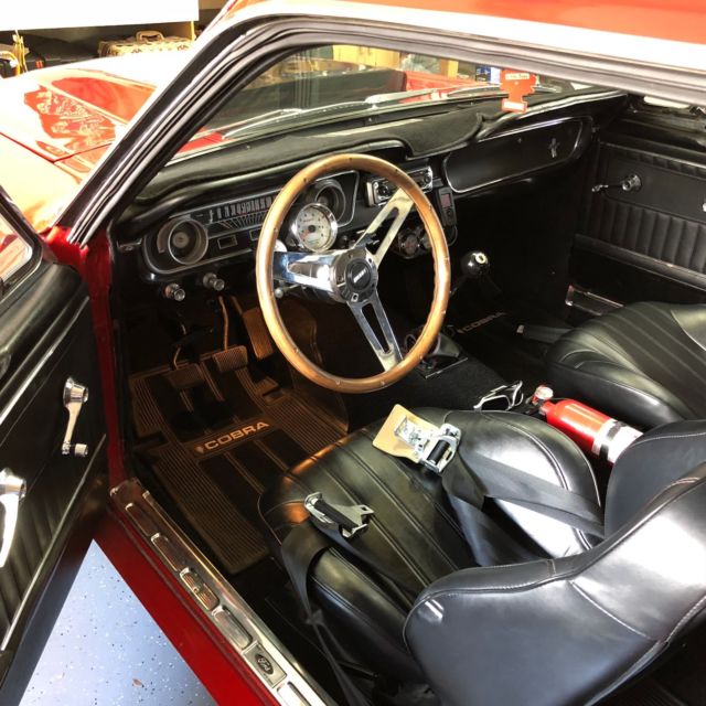 1965 Red Ford Mustang Coupe