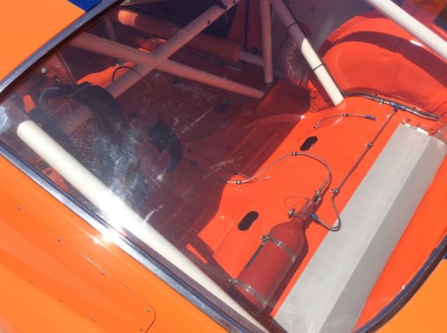 1965 Orange Ford Mustang Fastback