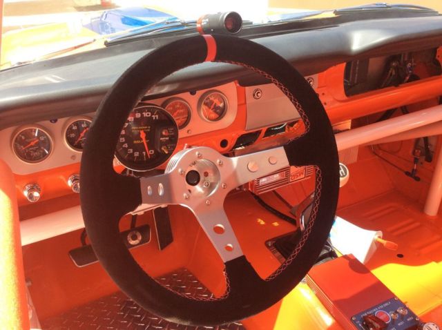 1965 Orange Ford Mustang Fastback