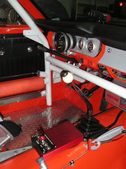 1965 Orange Ford Mustang Fastback