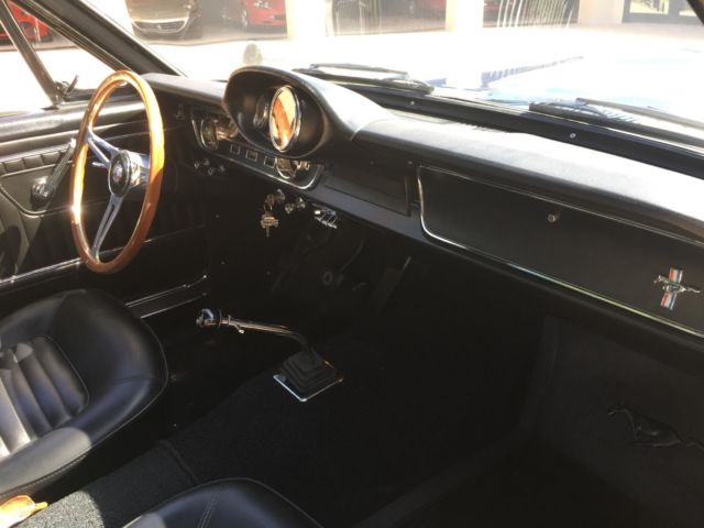 1965 White Ford Mustang Coupe