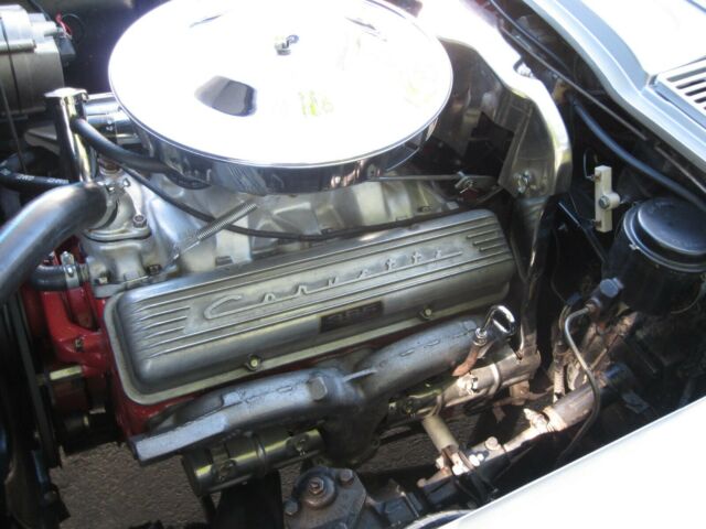 1965 Silver Chevrolet Corvette Coupe