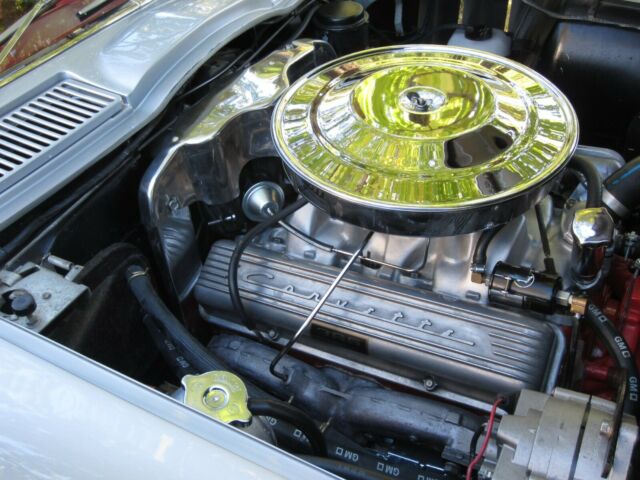 1965 Silver Chevrolet Corvette Coupe