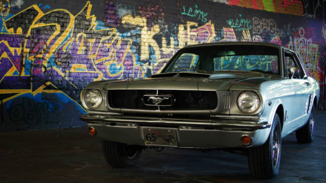 1965 Silver Ford Mustang Coupe