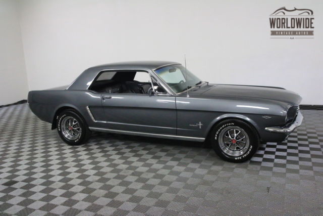 1965 Silver Ford Mustang